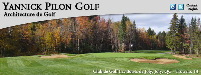 Club de Golf Les Boisés de Joly, Joly, QC - Trou no. 13