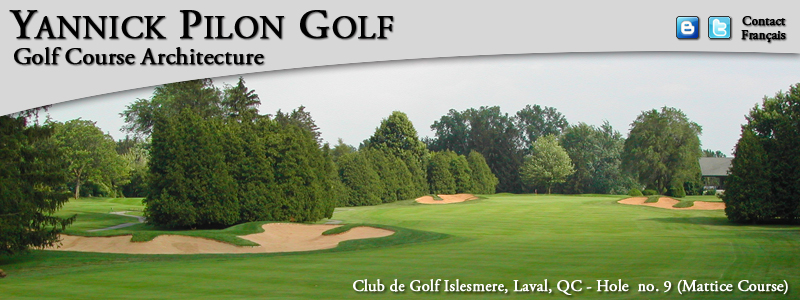 Club de Golf Islesmere, Laval, Quebec - Trou no. 9 (Mattice Course)